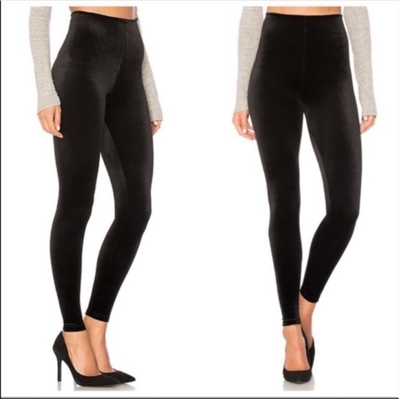 Commando Pants - Commando Perfect Control Velvet Leggings Size XL inseam 29” Black NWT